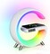 Night LED Table Lamp with Wireless Charger Bluetooth Speaker Alarm Clock and App controller